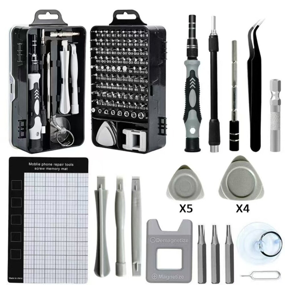 122-W DMES 122 in 1 High Precision Screwdriver Repair Tool Set Random Color